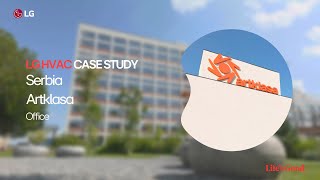 LG HVAC: VRF Multi V i Case Study Office Solution_Artklasa Serbia ∣ LG