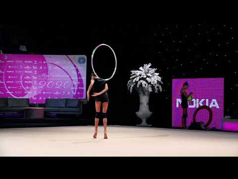 Maria Pobedushkina – Hoop – 2020 Miss Valentine Grand Prix (Training Highlight)