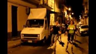 preview picture of video 'Paternò in linea - Gran Galà 2012 - Giro in Città PATTINI e BICI'