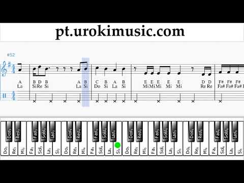 Aulas de Piano (mão direita) LSD - Thunderclouds ft. Sia, Diplo, Labrinth Curso Aprender um-i372