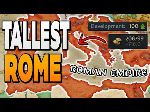 I played TALL to restore the ROMAN EMPIRE to its PEAK (CK3)