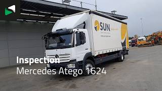 Camion rideaux coulissants Mercedes-Benz Atego 1624 4X2 16t 6-Cylinder Engine Tailgate Euro 6 | Image 4 - Autoline