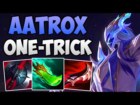 CHALLENGER AATROX ONE-TRICK INSANE SOLO CARRY | CHALLENGER AATROX TOP GAMEPLAY | Patch 13.14 S13