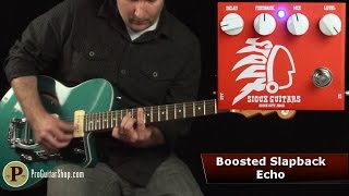 Video thumbnail for Sioux Guitars Dakota County Delay by ProGuitarShopDemos