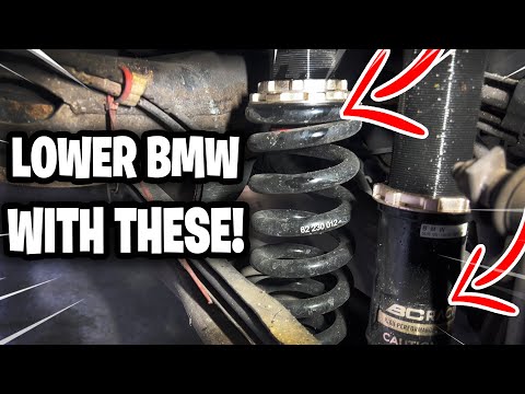 How To Adjust BC Racing Coilovers To Lower The Car