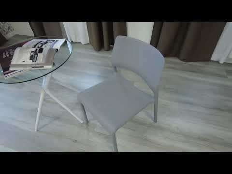 Кухонный стул FURDI (mod. 53) 48х55.5х77.5 Grey (Cерый) 09 арт.20257 в Тюмени - видео 9