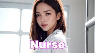 Nurse scrubs LOOKBOOK (music created by AI Fashion X)