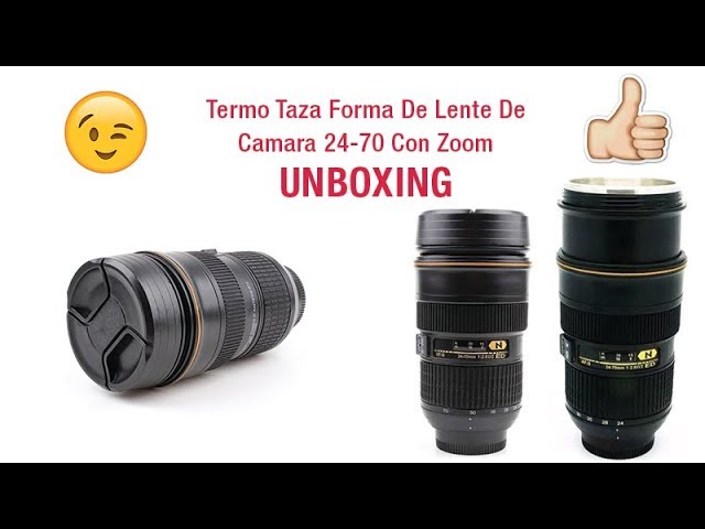 Vídeo relacionado con Shaersu Taza de café con lente de cámara, taza de cerámica para lente de cámara con asa, taza de fotografía única, tazas de café divertidas para entusiastas de la fotografía, accesorios de cámara