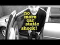 How To STOP GETTING A STATIC SHOCK From Your Car