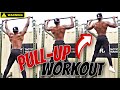 15 MIN PULL-UP WORKOUT for BIGGER UPPERBODY MUSCLES (INTENSE!) | Home Pull-Up Bar or Gym Pull-Up Bar