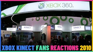 Xbox Kinect Fans Reactions At E3 2010.