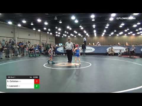 70 Lbs Rr Rnd 1 Summer Callahan Team New Hampshire Vs Tynsley Leonard Team Kansas