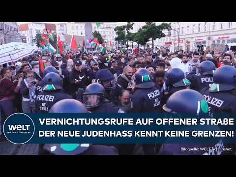 JUDENHASS: Fünffacher Anstieg antisemitischer Veranstaltungen – Gewalt und Hetze nehmen drastisch zu