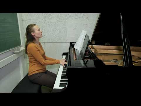 Hansen - Sonate for Cornet - Andante - accompaniment