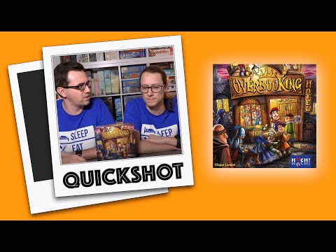 #Quickshot - Overbooking (HUCH! 2022) | kleines Spiel für Zwischendurch?