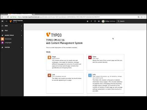 Sprache des TYPO3-Backend umstellen