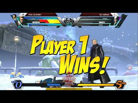 Ultimate Marvel vs Capcom 3 Tournament: Defend the North 2016 Top 8 - PAG Scamby v EG KBrad