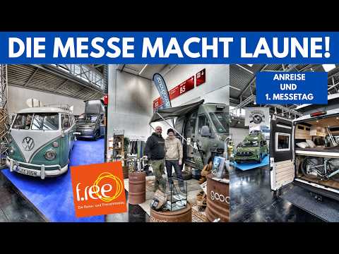 f.r.e.e 2026 - MÜNCHEN - Anreise & 1. MESSETAG - Rundgang - Größte Freizeitmesse in BAYERN