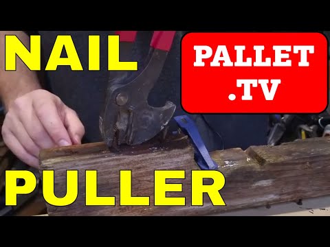Crescent NP11 Nail Puller Tool to Dismantle Wood Pallets