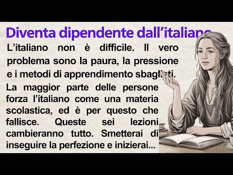 Get Addicted to Italian | 6 Powerful Lessons to Speak Italian Naturally 🇮🇹 | Italiano Tales