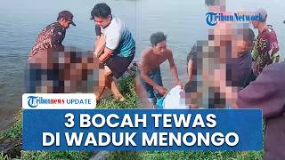 Kronologi 3 Bocah Perempuan Tewas di Waduk Menongo Lamongan, Berawal dari Tolong Teman Tenggelam