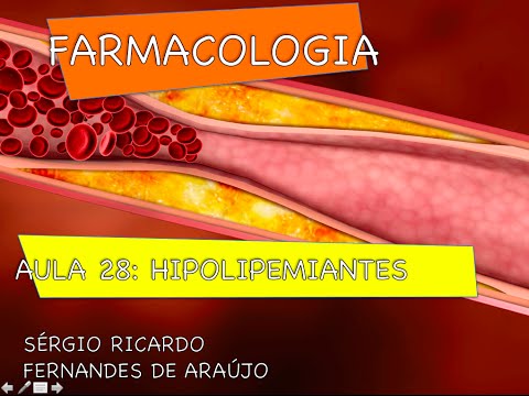 Curso de Farmacologia: Aula 28 - Hipolipemiantes - Origem do colesterol (parte 1)
