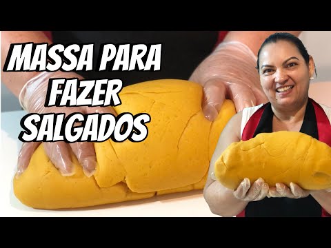 MASSA PARA SALGADOS IGUAL ESSA VOCÊ NUNCA VIU FAÇO TODOS OS SALGADOS FRITOS COM ELA