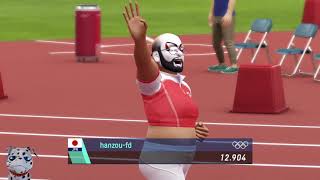 東京オリンピック2020 110MH 決勝 日本念願のメダル獲得！？ [東京オリンピック2020 THE OFFICIAL VIDEO GAME