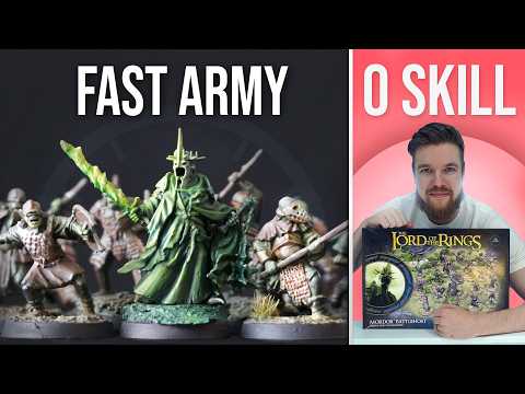 Finally… a Simple Way to Paint a Whole LOTR Mordor Army Fast!