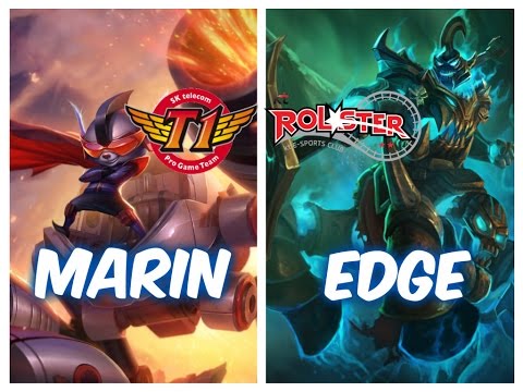 SKT T1 MaRin RUMBLE vs KT Edge Hecarim TOP - LOL Korean SoloQ Patch 5.12