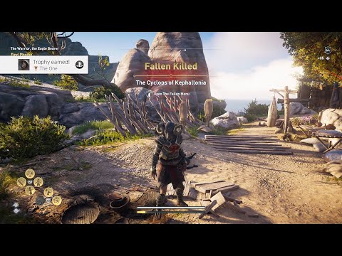 Assassin's Creed Odyssey - The Warrior, The Eagle Bearer - Kill The Cyclops Location