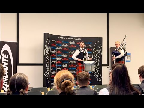 Gareth McLees - 2024 World Solo Drumming Championships - Hornpipe & Jig
