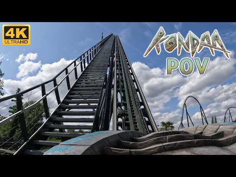 Kondaa POV (Front Row, 4K 60FPS, 2025), Walibi Belgium Intamin Mega Coaster | Non-Copyright