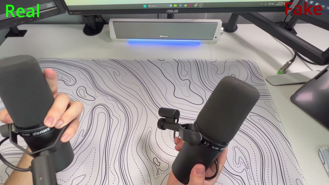 EASIEST WAY to Spot A Fake Shure SM7B