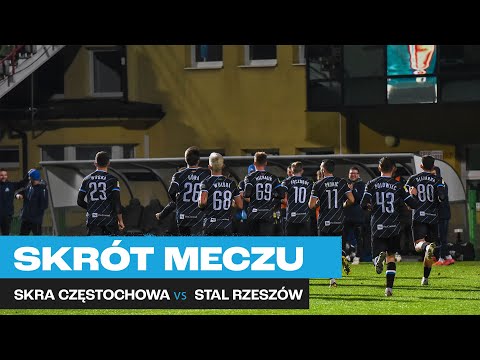 WIDEO: Skra Częstochowa - Stal Rzeszów 0-1 [SKRÓT MECZU]