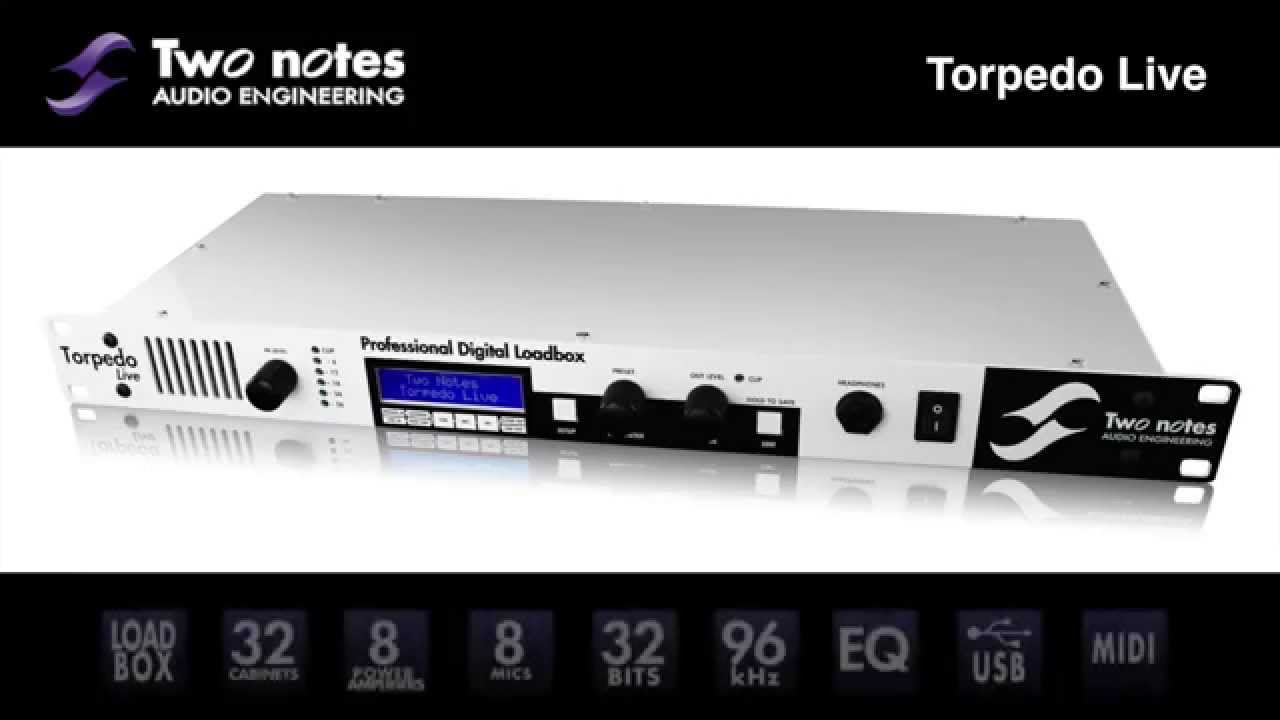 Two Notes Torpedo Live Professional Loadbox W/Digital Miking