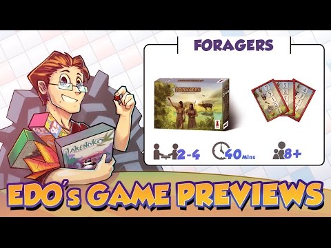 Edo's Foragers Board Game Review (KS Preview)