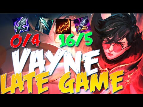 VAYNE IS THE KING OF THE LATE GAME WITH THIS NEW BUILD | LEAGUE OF LEGENDS SEASON  2022