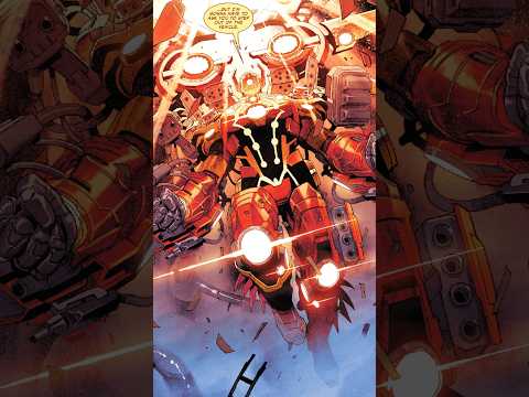 Iron Man Unleashes His Most Powerful Suit: The Celestial Hulkbuster #ironman #comics