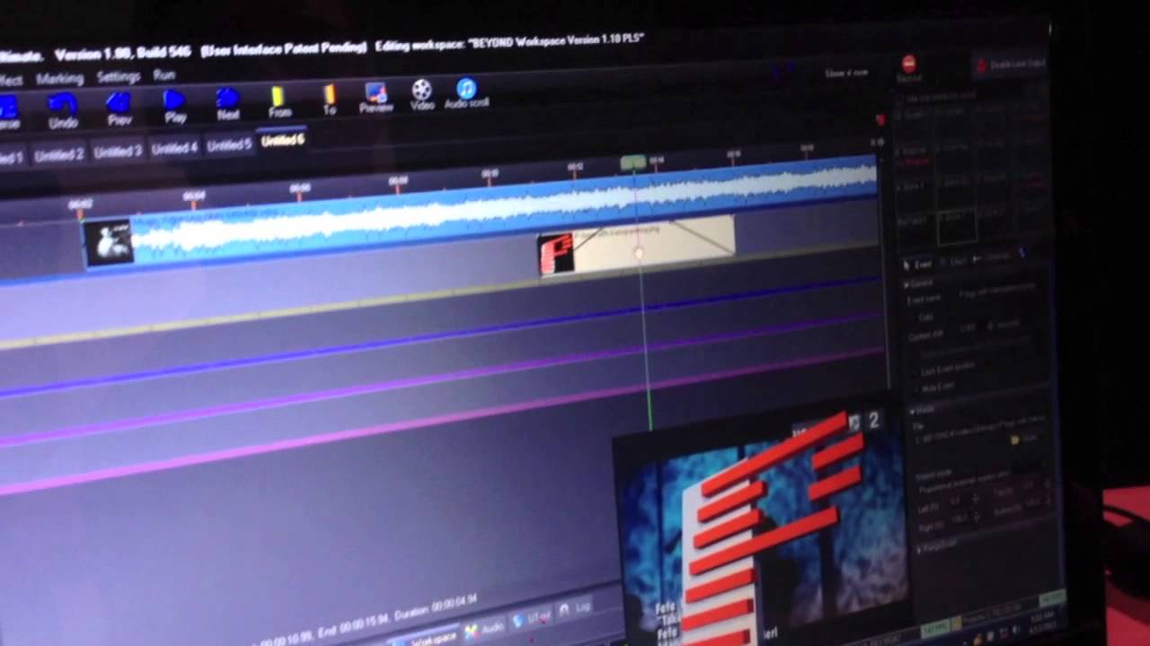 BEYOND Multimedia Timeline Demonstration