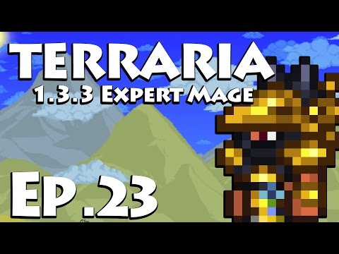 Terraria 1.3.4 | Episode 23: Two Towers [Terraria Mage - Expert]