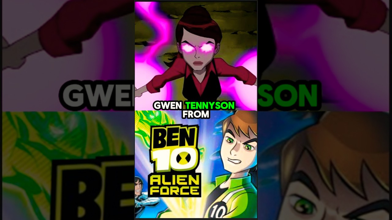PLAYING AS GWEN TENNYSON IN BEN 10 ALIEN FORCE GAME! #ben10 #ben10alienforce #shorts #cartoonnetwork