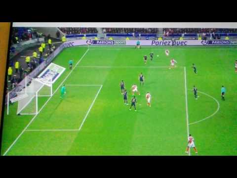 AMAZING GOAL OF THOMAS LEMAR PSG 1-1 MONACO