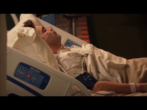 Political Animals hospital scene - Sebastian Stan, Sigourney Weaver, Ciarán Hinds, James Wolk