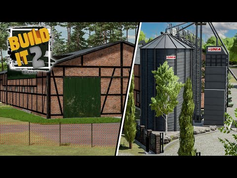 LS22 Build It 2 Hofbau #3 - SCHWEINESTALL, Multisilo & Erste DEKO für den Hof - Farming Simulator