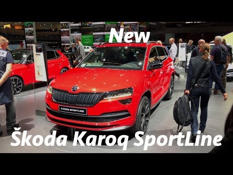 New Škoda Karoq Sport Line 2019 first quick look in 4K
