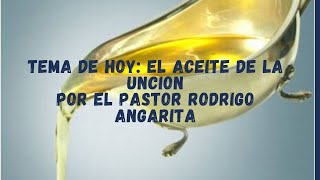 🏡🏡Tema: El ACEITE DE LA UNCIÓN 👨‍⚖️👨‍⚖️(Ex 30:22-33)