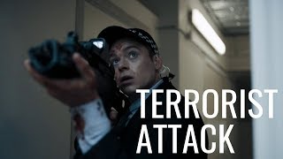 Shocking sniper terrorist attack scene from BBC's Bodyguard (Full scene)