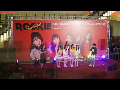 [FANCAM] 20170422 Red Velvet in MY - Introduction & Greetings