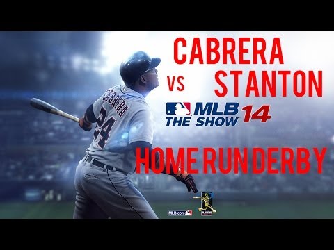 MLB 14 The Show - Home Run Derby - Miguel Cabrera vs Giancarlo Stanton - Gameplay (PS4) (HD)